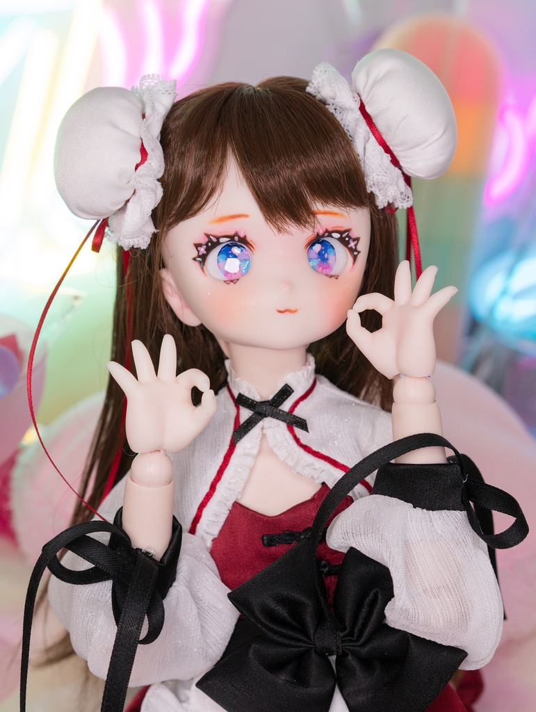 【ぜりぽこ】DDH-27(SW肌)レジン盛り カスタムヘッド+碁石アイ(難あり)