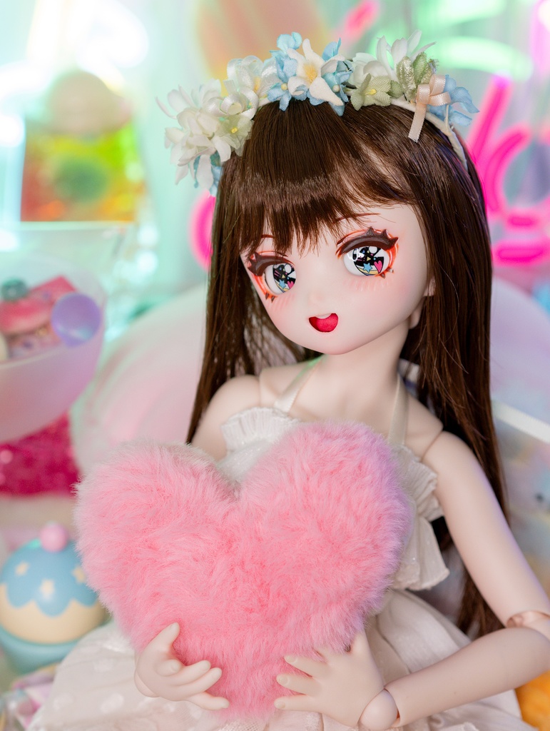 【ぜりぽこ】DDH-28(SW肌)レジン盛り カスタムヘッド+開口+碁石アイ2種(難あり)