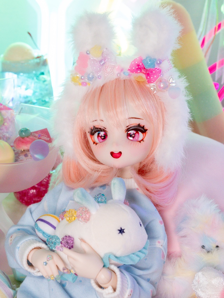 【ぜりぽこ】DDH-28(SW肌)レジン盛り カスタムヘッド+開口+碁石アイ2種(難あり)