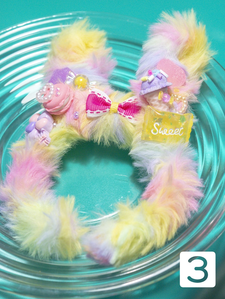 【ミックス】ふわふわファンシーカチューシャ