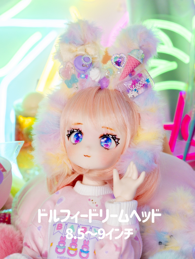 【ミックス】ふわふわファンシーカチューシャ