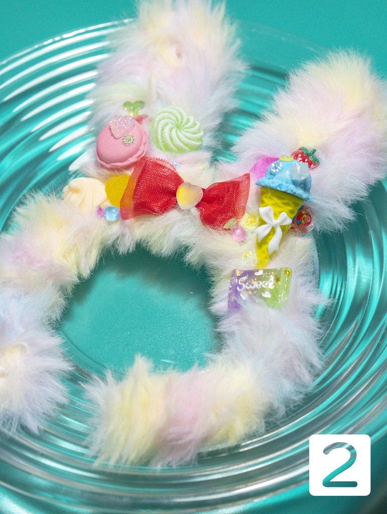 【ミックス】ふわふわファンシーカチューシャ