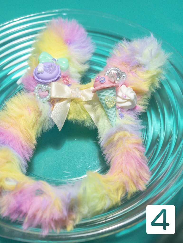 【ミックス】ふわふわファンシーカチューシャ