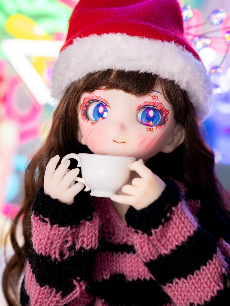 DDH-10(SW肌)ソフビ盛り カスタムヘッド+碁石アイ(難あり)