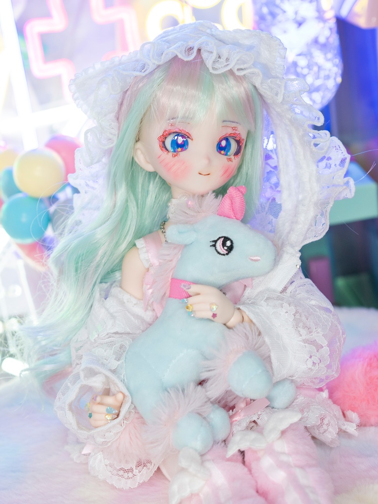 DDH-10(SW肌)ソフビ盛り カスタムヘッド+碁石アイ(難あり)