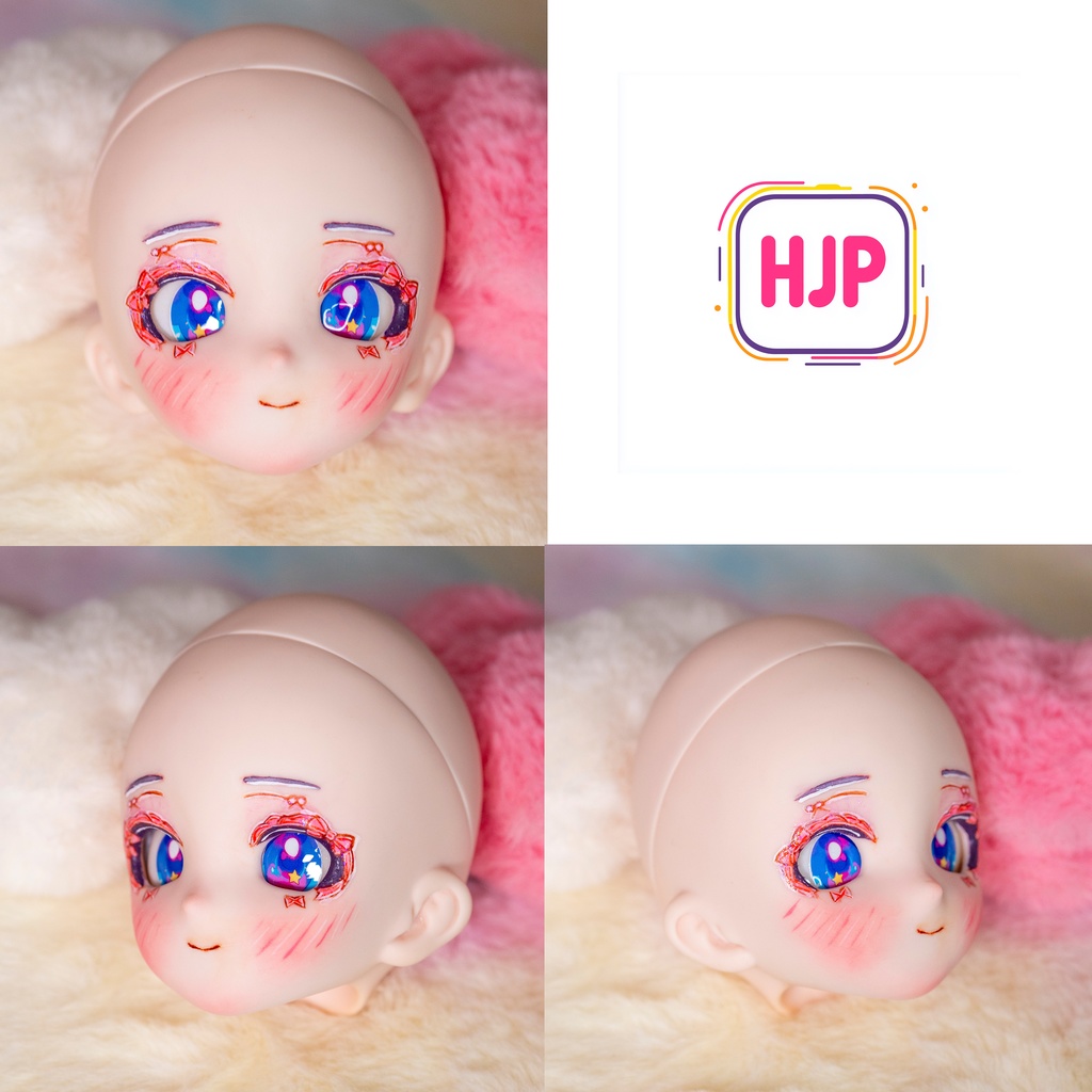 DDH-10(SW肌)ソフビ盛り カスタムヘッド+碁石アイ(難あり)