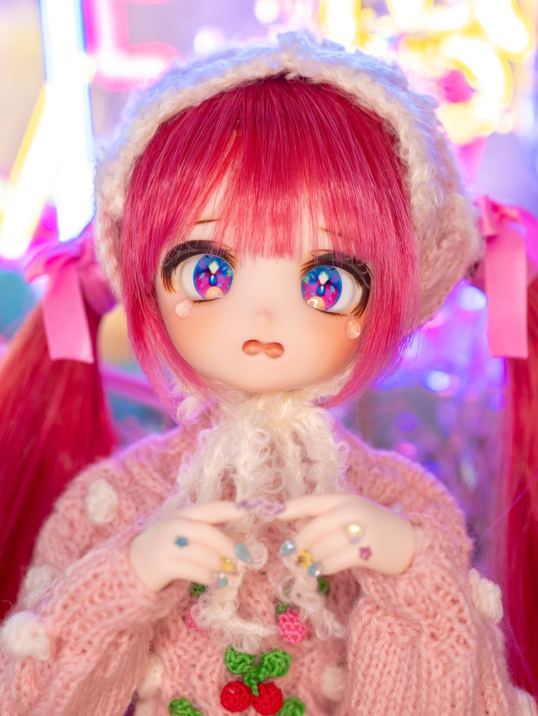 DDH-27(SW肌)カスタムヘッド+碁石アイ2種+おまけ透明ジェル