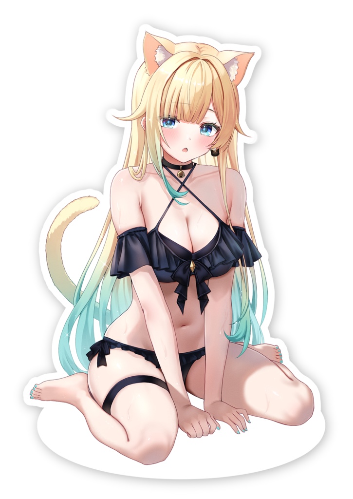 【非公式】ぶいすぽっ！藍沢エマ猫耳水着アクスタ
