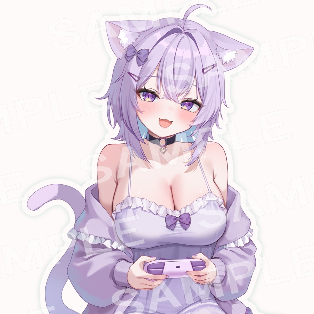 【ホロクル12th】猫又おかゆ部屋着アクリルスタンド【非公式】