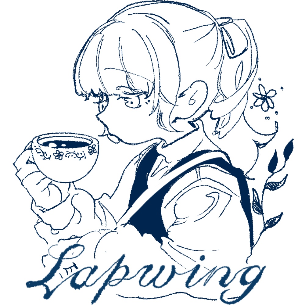 Lapwing 改変用イラスト/ステッカー