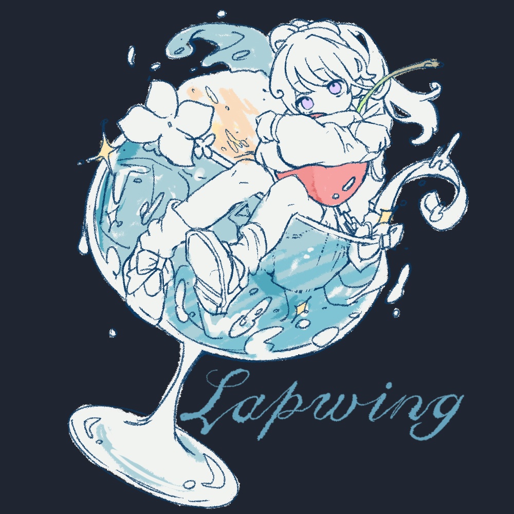 Lapwing 改変用イラスト/ステッカー