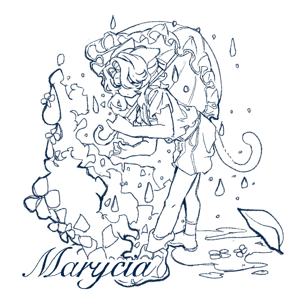 【無償配布】マリシア 改変用イラスト集