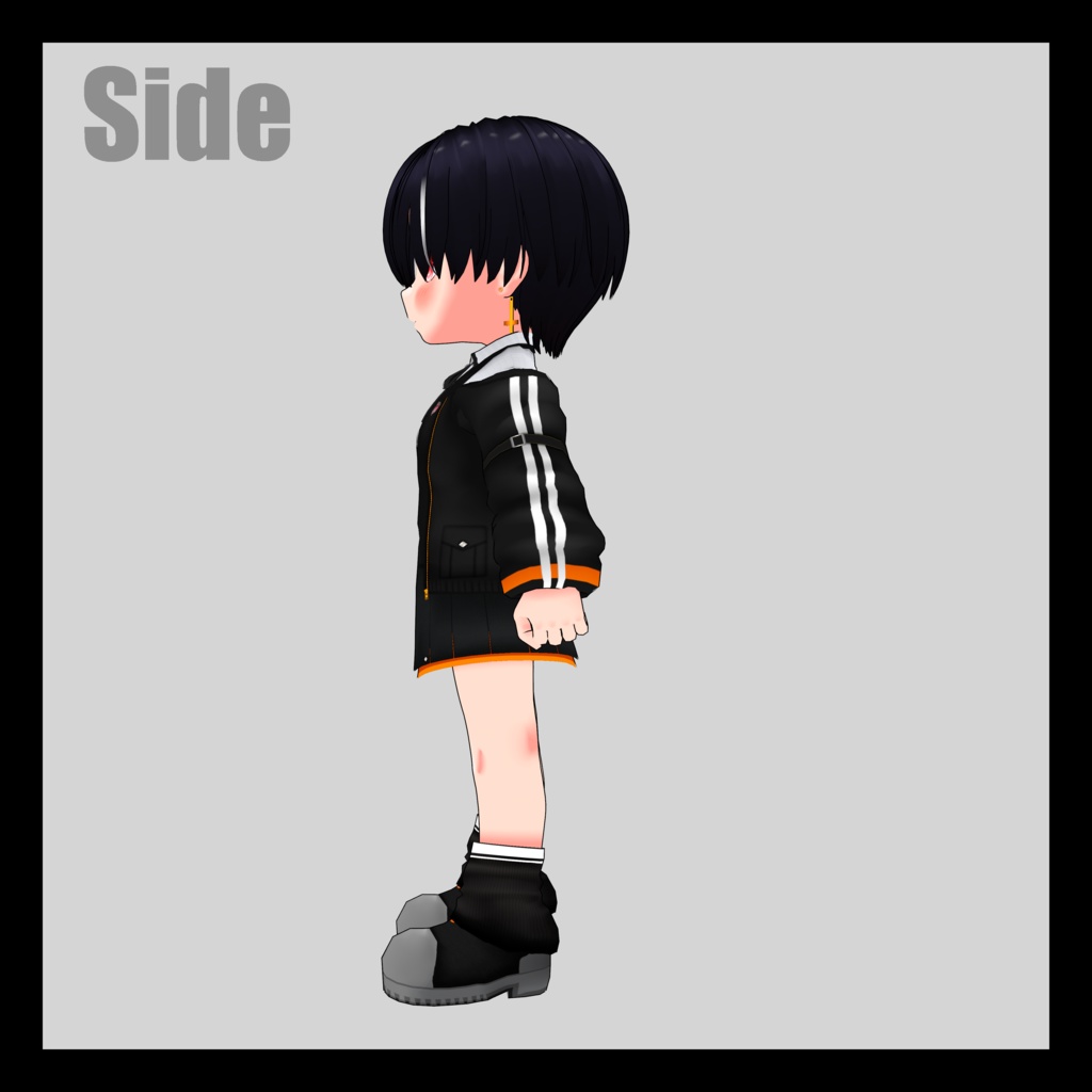 4頭身ちゃん第一弾「ショートヘアちゃん」