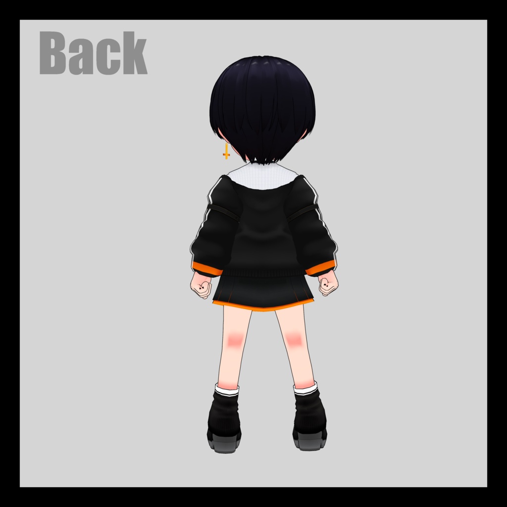 4頭身ちゃん第一弾「ショートヘアちゃん」