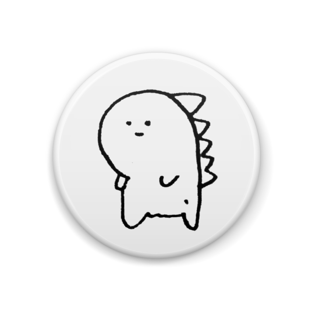 きょうりゅう 缶バッジ