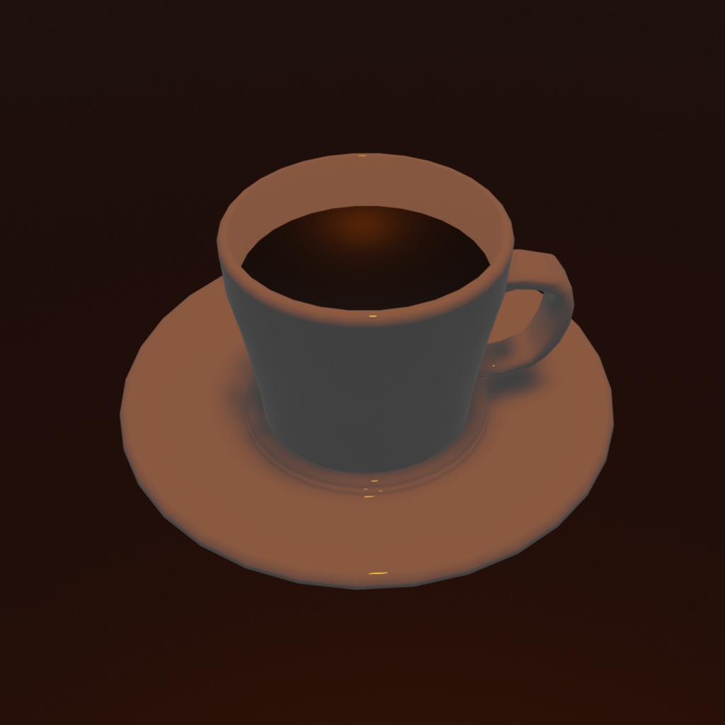 コーヒーカップ『blender3Dモデル』