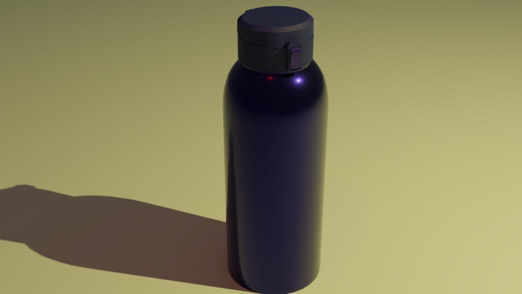 水筒『Blender3Dモデル』
