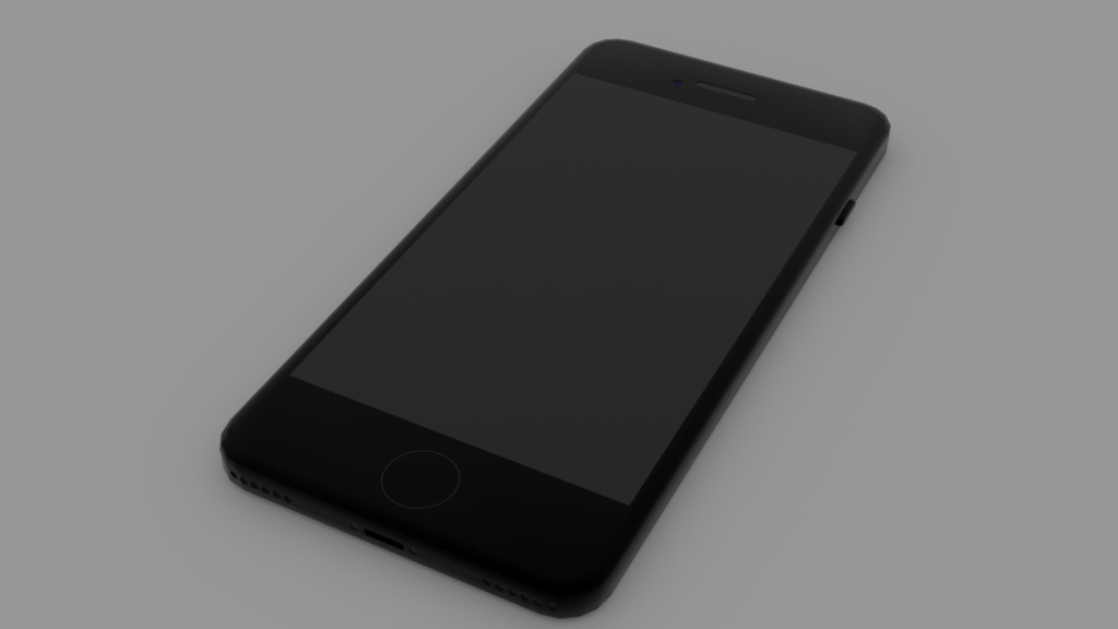 スマートフォン『blender3Dモデル』