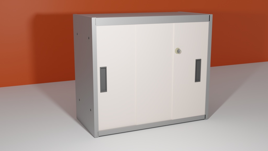 金庫2『blender3Dモデル』