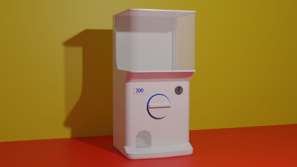 ガチャガチャ『Blender3Dモデル』