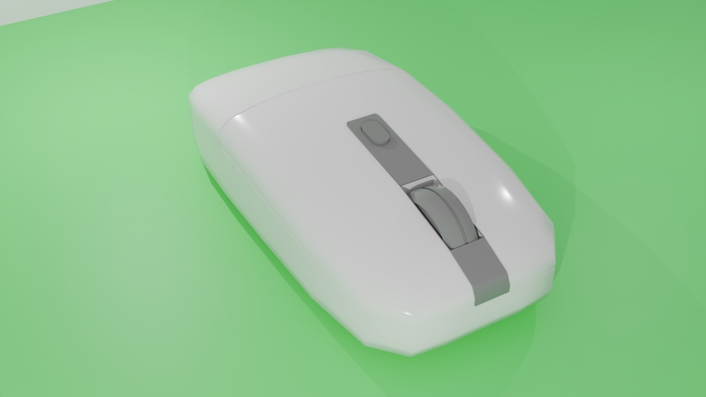 マウス『Blender3Dモデル』