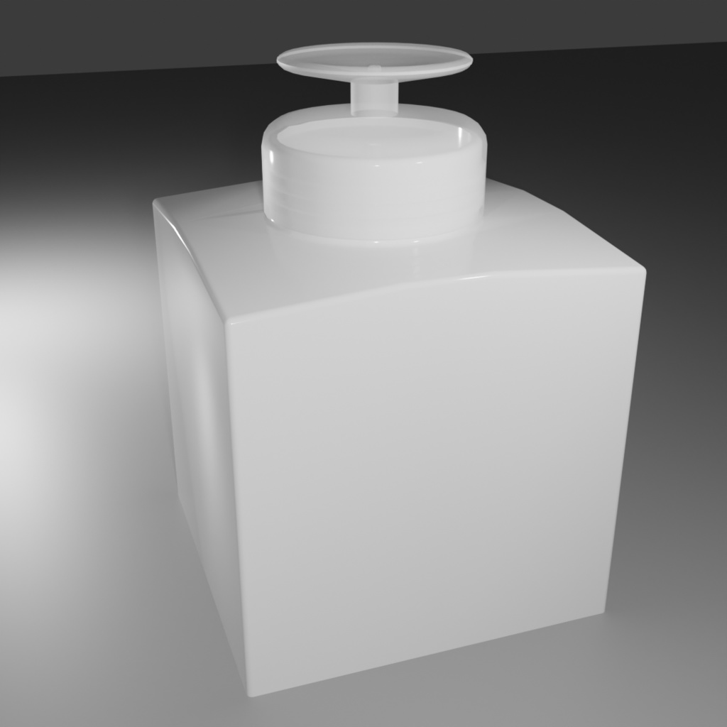 消毒液『Blender3Dモデル』