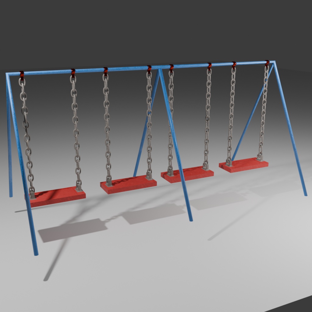 ブランコ『Blender3Dモデル』