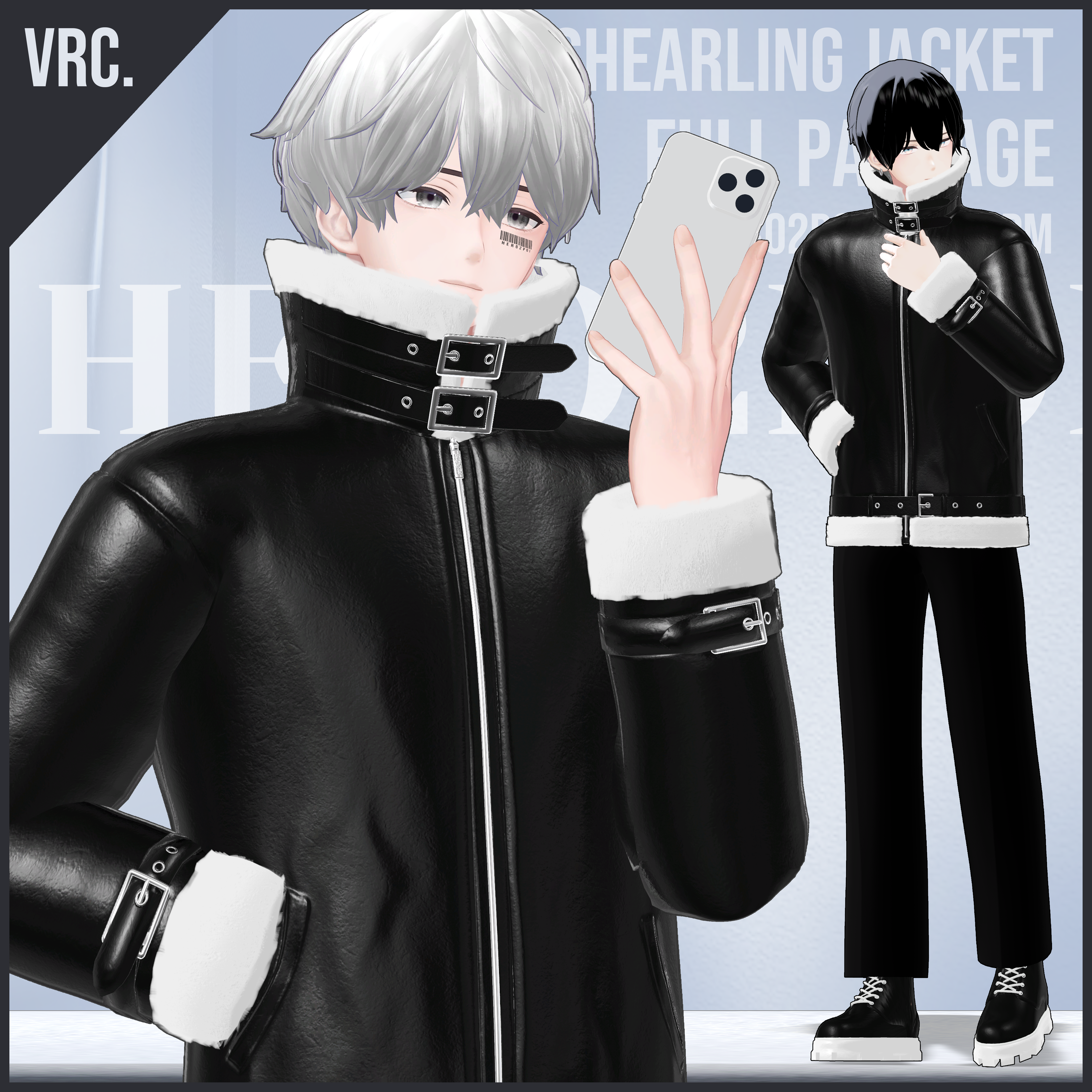 Shearling jacket set / 衣装 [VRC]