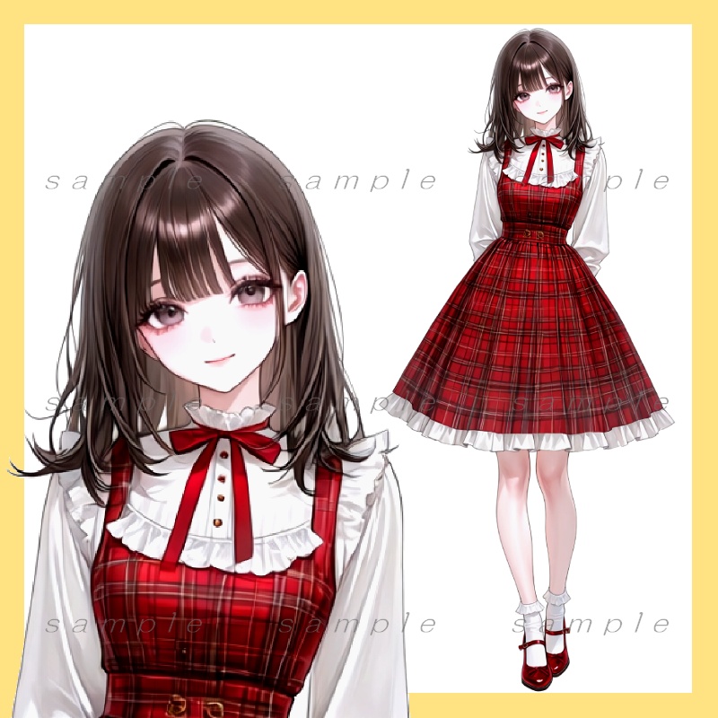 【立ち絵02】女の子