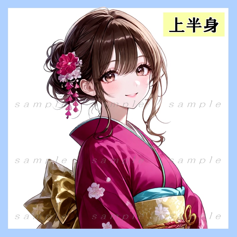【上半身04】女の子
