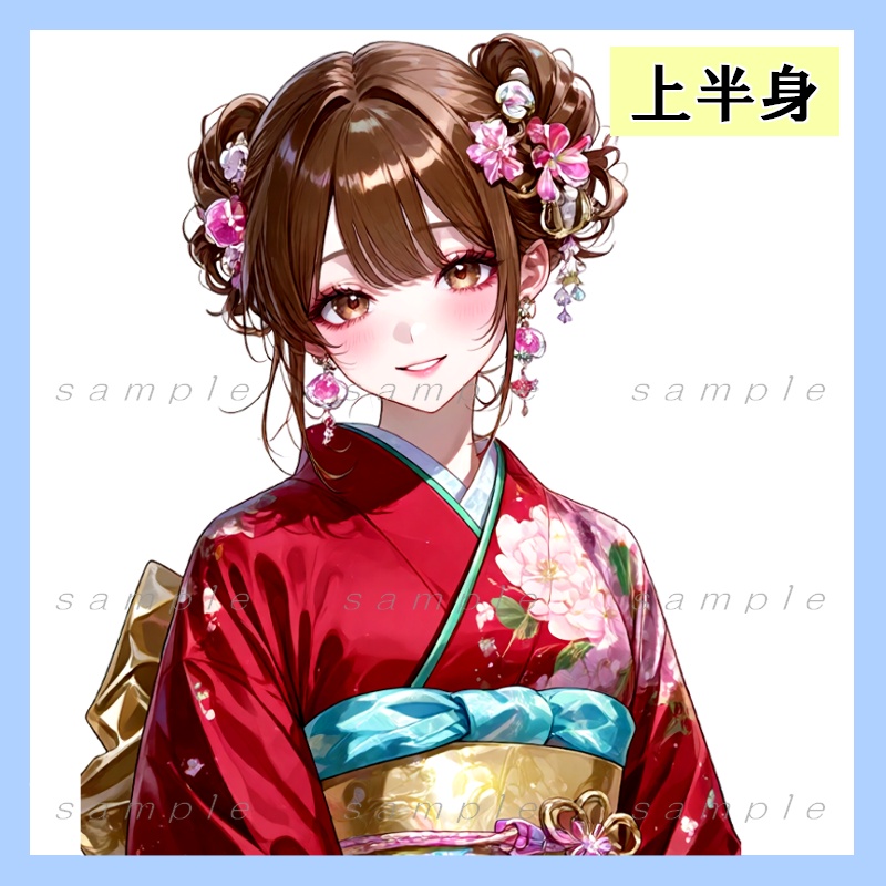 【上半身05】女の子