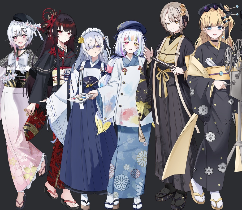 まのさば着物アクリルスタンド