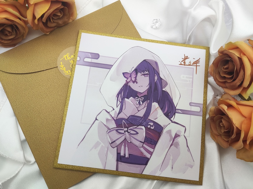 【在庫あり】原神 俗世の七執政 色紙