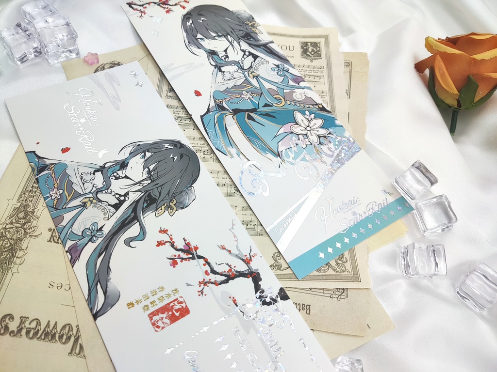 【在庫あり】崩壊スターレイル キャラ箔押しチケット 花火 ホタル ルアンメェイ