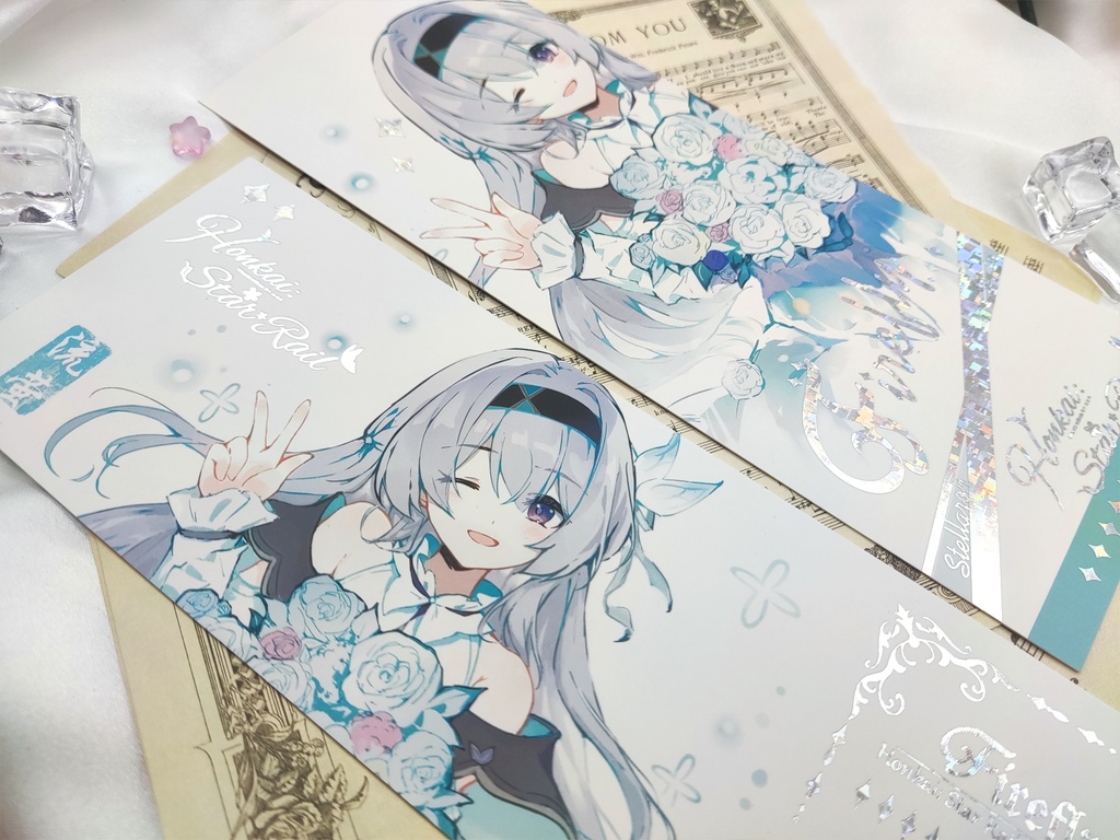 【在庫あり】崩壊スターレイル キャラ箔押しチケット 花火 ホタル ルアンメェイ