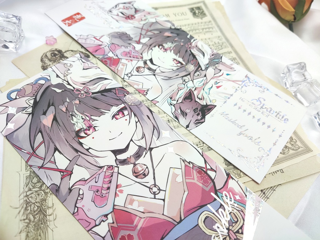 【在庫あり】崩壊スターレイル　キャラ箔押しチケット　花火　ホタル　ルアンメェイ