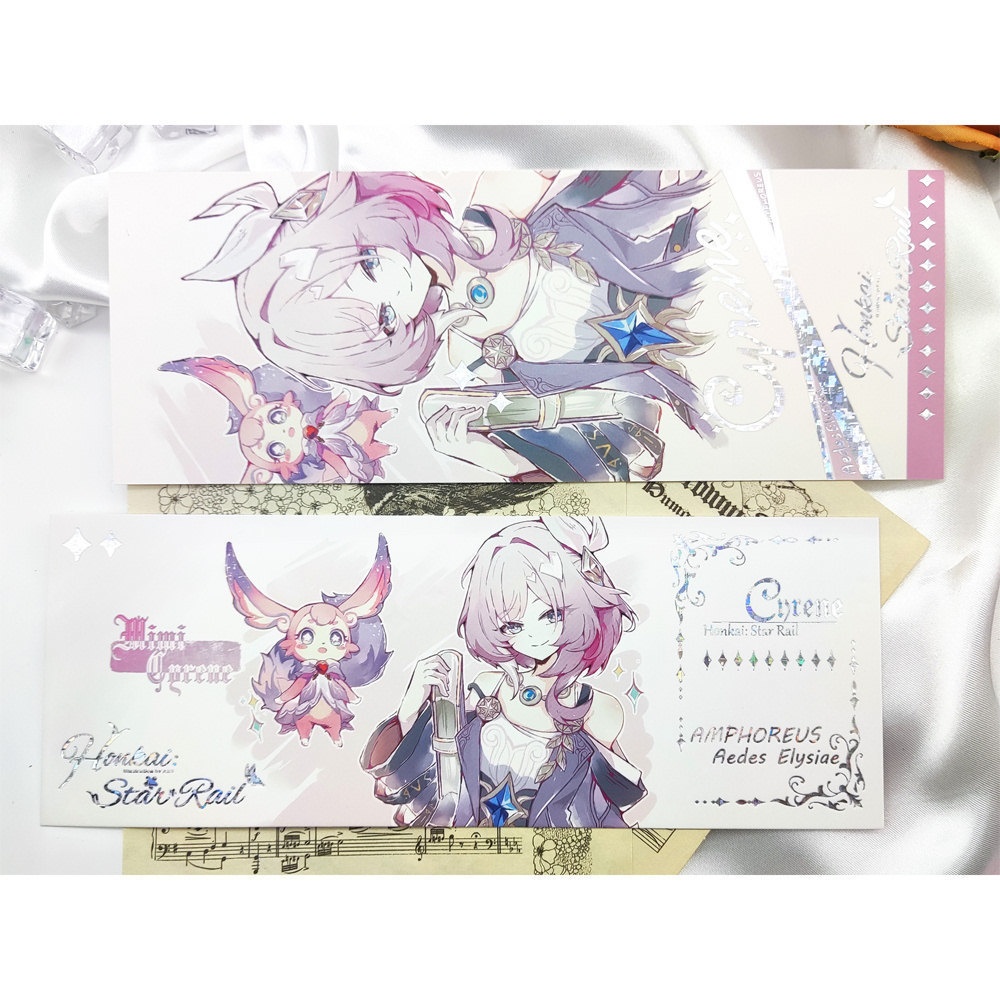 【在庫あり】崩壊スターレイル キャラ箔押しチケット