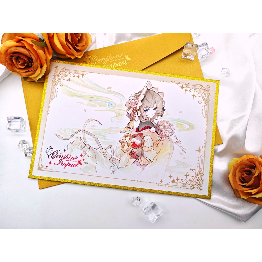 【在庫あり】原神 執行官 色紙