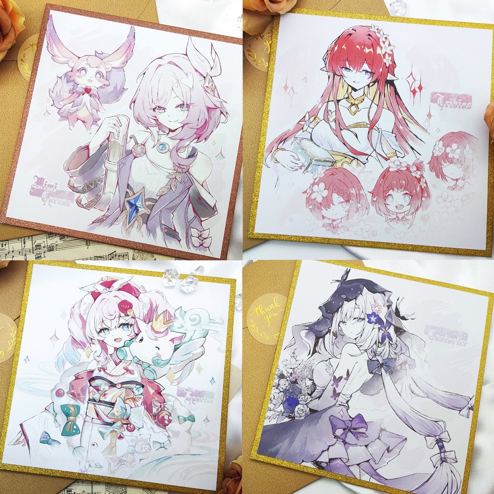 【在庫あり】崩壊スターレイル　オンパロス　キャラ色紙