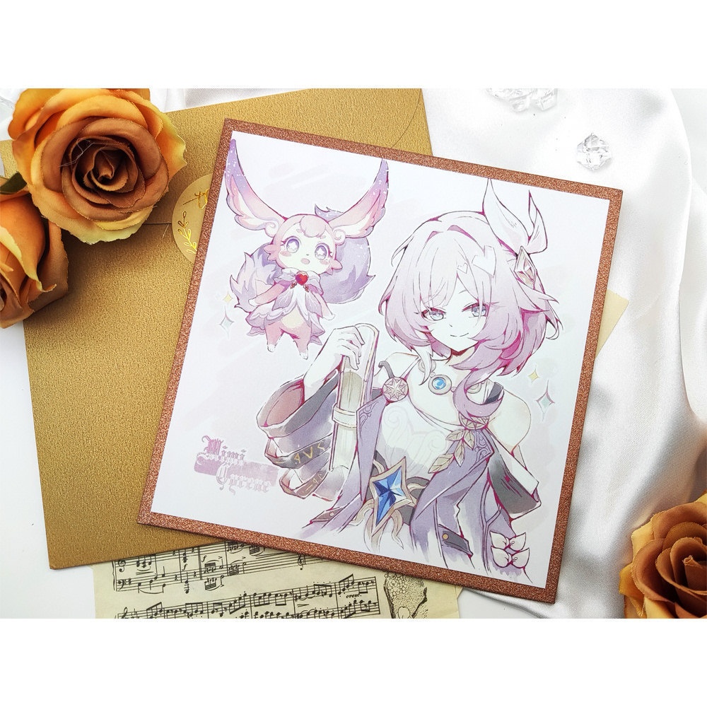 【在庫あり】崩壊スターレイル オンパロス キャラ色紙