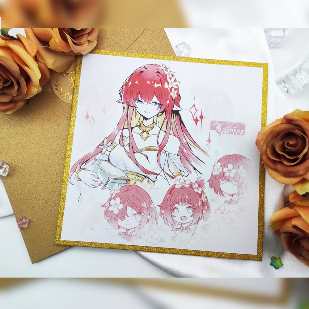 【在庫あり】崩壊スターレイル オンパロス キャラ色紙