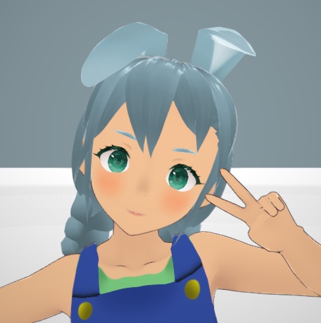 Small Bunny girl 3d Vroidstudio