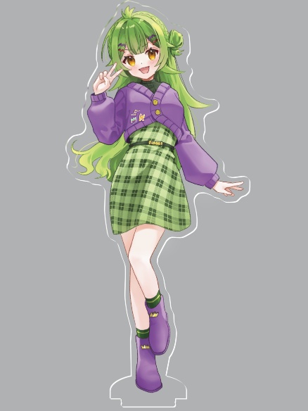雑草アクリルスタンド美少女Ver