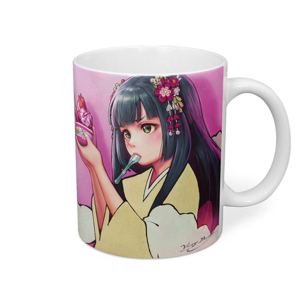 【ベリベリ】マグカップ【花琴伊草】