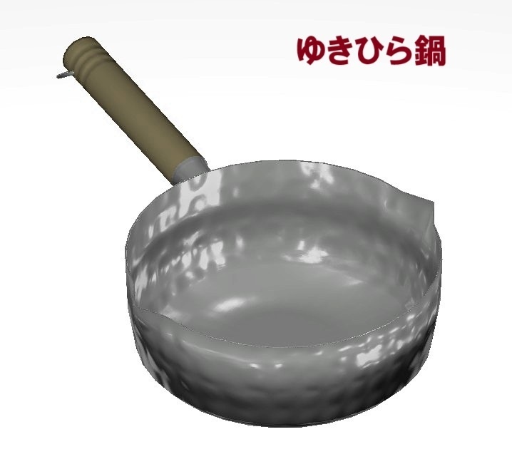 中華料理道具セット(3Dモデル/VRChat対応)