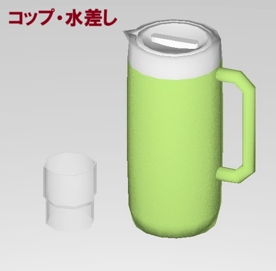 中華料理道具セット(3Dモデル/VRChat対応)