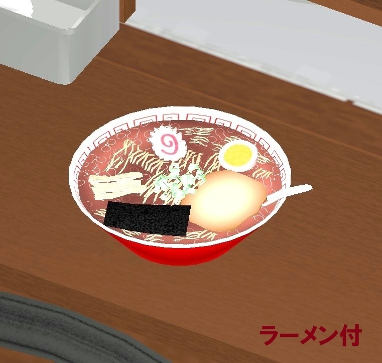ラーメン屋台セット(3Dモデル/VRChat対応)