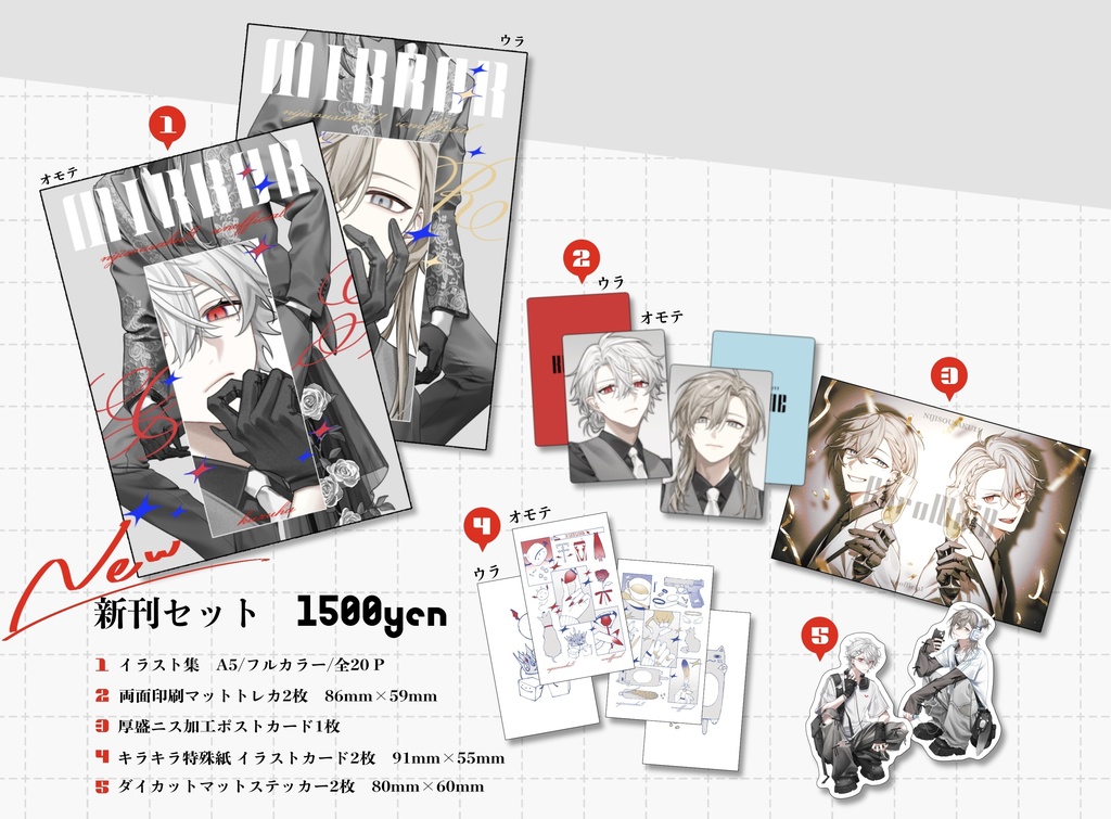 【非公式】にじそ11新刊セット