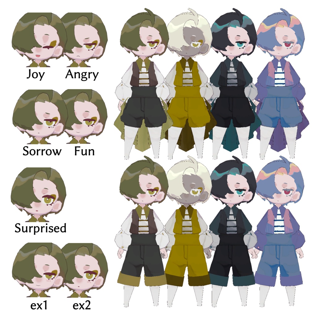 【オリジナル3Dモデル】彫金師レトロ