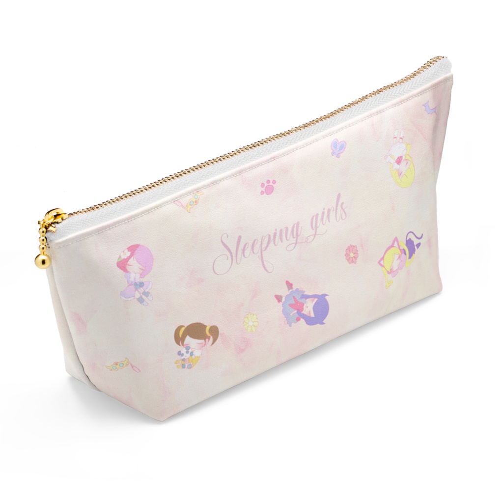 鉄拳女子♡Sleeping girlsポーチ
